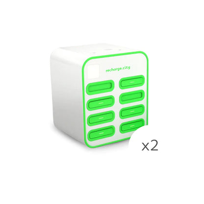 Pack of 2 Power Bank Sharing Stations + Simcards