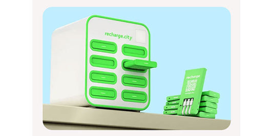 2x Power Bank Sharing Stations, 2x Sim Cards for Station Operation for 5 years, 2x Locations for Station Placement